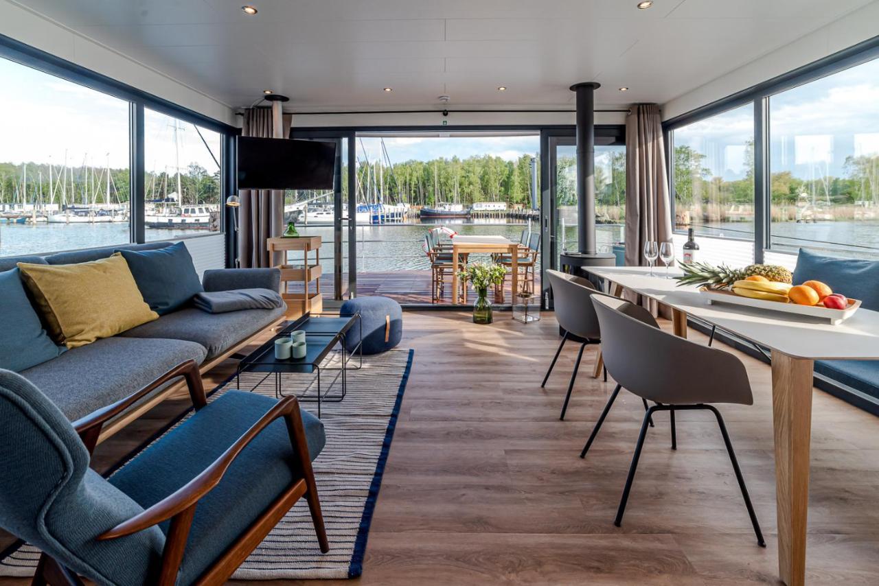 Hausboote Mitten Im Naturschutzgebiet Auf Usedom Villa Peenemunde Ngoại thất bức ảnh