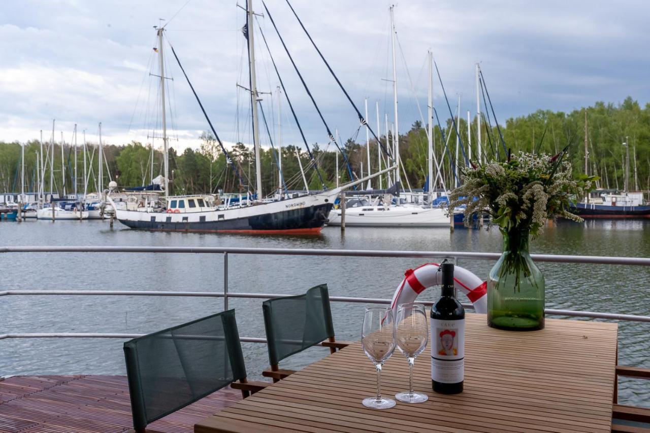 Hausboote Mitten Im Naturschutzgebiet Auf Usedom Villa Peenemunde Ngoại thất bức ảnh