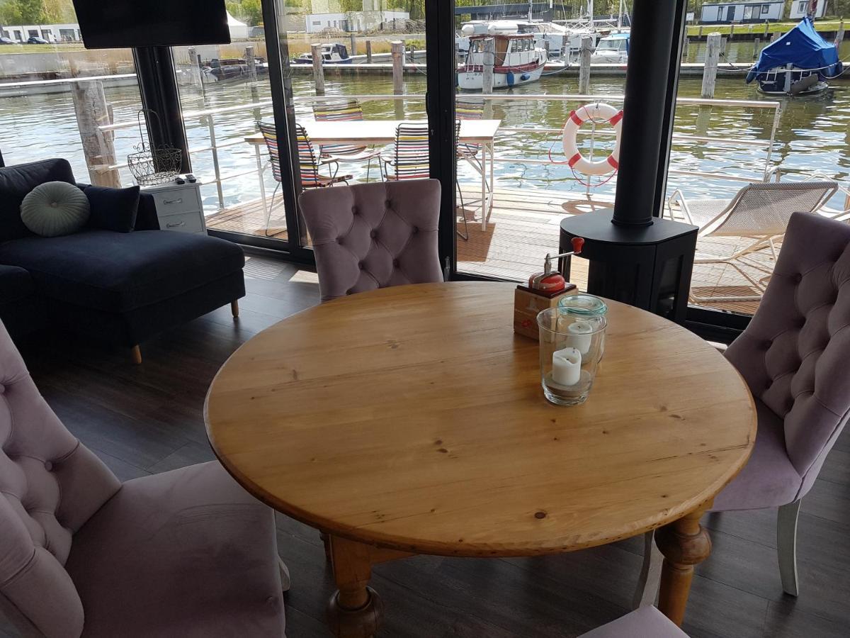 Hausboote Mitten Im Naturschutzgebiet Auf Usedom Villa Peenemunde Ngoại thất bức ảnh